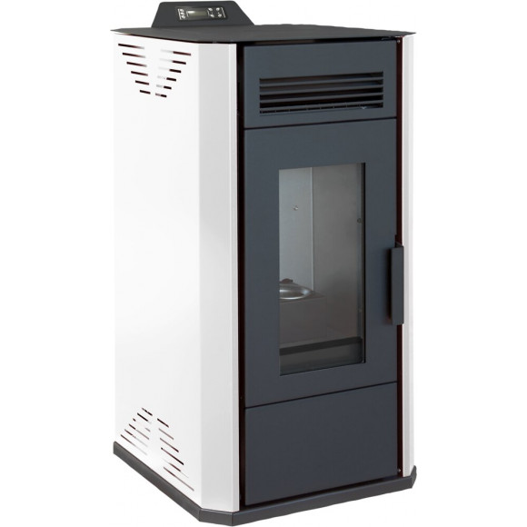 Poêle à granulés étanche 7.7 kW 77 S-Line gris