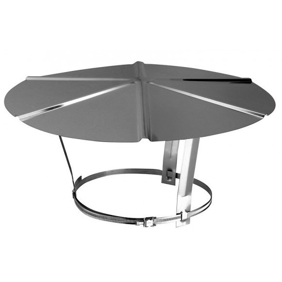 Chapeau réglable inox diamètre 140-200mm