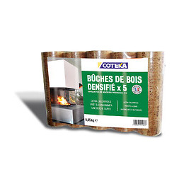 Pack de 5 bûches densifiées