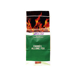 Carrés allume-feu x72