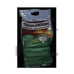 Bois de chauffage bûche de 30cm en sac de 25l