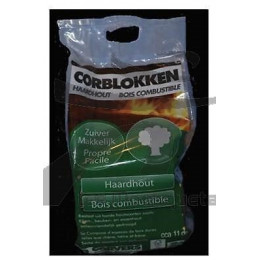 Bois de chauffage bûche de 30cm en sac de 25l