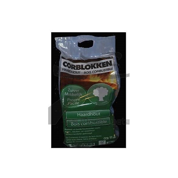 Bois de chauffage bûche de 30cm en sac de 25l