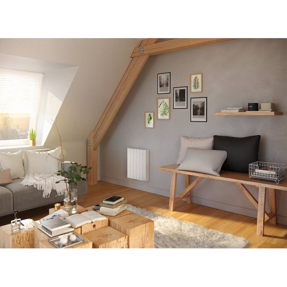 Radiateur à inertie sibayak 1500W blanc