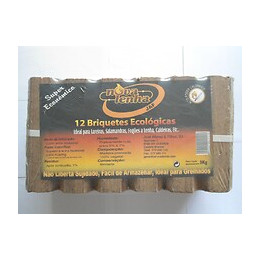 Pack de 12 bûches compressées