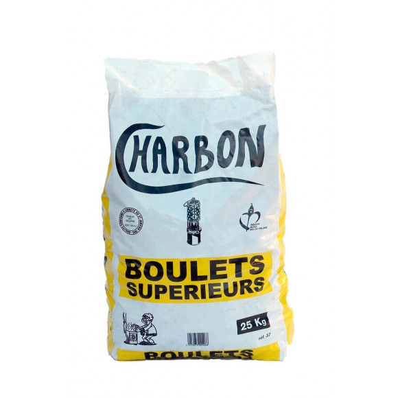 Charbon boulets de fumes 25kg