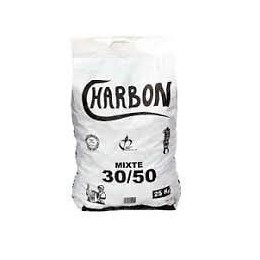 Charbon anthracite 30/50 25kg