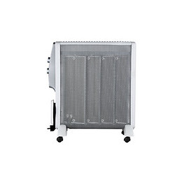 Radiateur Chauffage Électrique Avec Panneau Mica Blanc Avec Roues