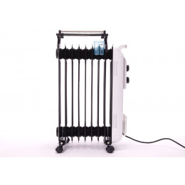 Radiateur D'huile Avec Thermostat Et Régulateur De Puissance Max. 2000 W Avec Corde À Linge E Rda 2000 Ht