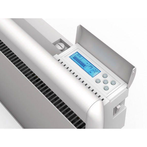 Radiateur Digital À Inertie Avec Plaque En Fonte Et Film En Mica 1500w Avec Contrôle Wifi