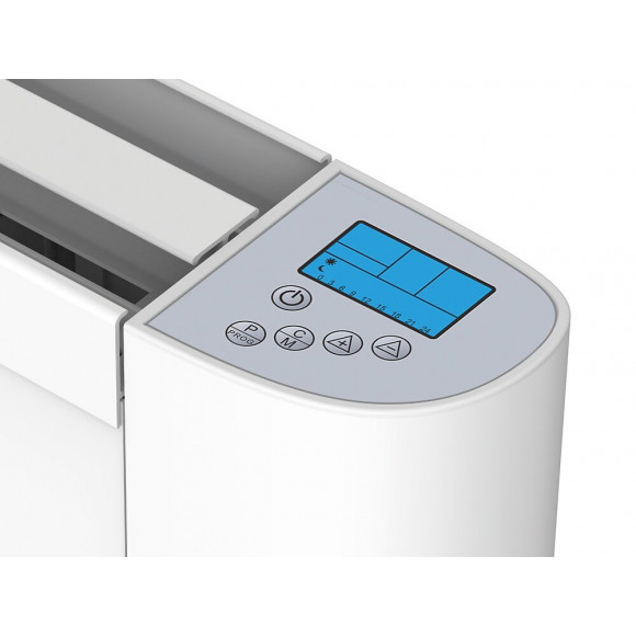 Émetteur Thermique Avec Axe Numérique Plaque Céramique Interne 600w Avec Contrôle Wifi