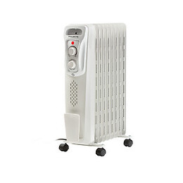 Radiateur À Bain D'huile 2000w Gris - Bu2620f0