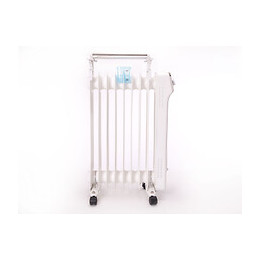 Radiateur À Huile 2000 W Basse Consommation Avec Thermostat Et 3 Niveaux De Puissance