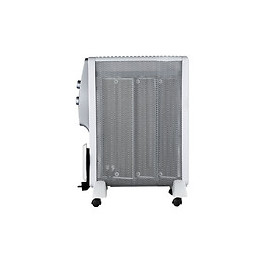 Radiateur Électrique Basse Consommation Avec Panneau Mica 1500w, Thermostat Réglable, Augmentation Immédiate De La Températ