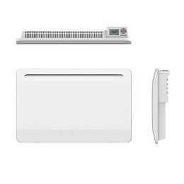 Radiateur À Inertie Céramique Roswell Blanc Acier 1500w