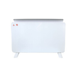 Radiateur Électrique À Convection, Panneau En Verre Trempé Blanc