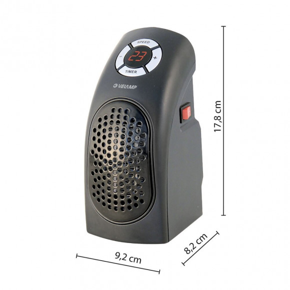Mini Radiateur Soufflant 400w Avec Display
