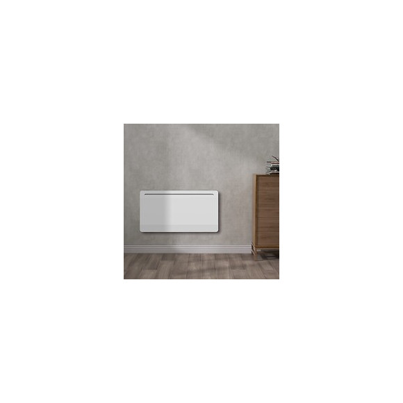 Radiateur À Inertie Céramique Roswell Blanc Acier 2000w