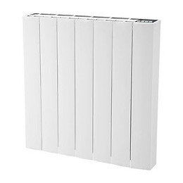 Oceanic 1500 Watts Rubis Radiateur Electrique Fixe A Inertie Seche - Ceramique - Blanc