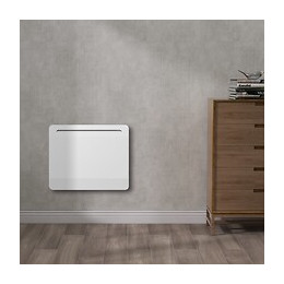 Radiateur À Inertie Céramique Roswell Blanc Acier 1000w