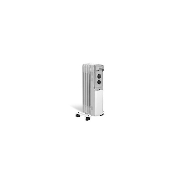Oceanic 1000 W Radiateur Electrique Bain Dhuile - Mobile - 3 Puissances - Gris