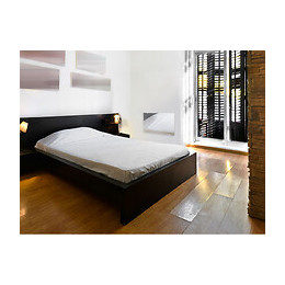 Radiateur  Électrique En Verre Façade Effet Miroir Ultra Plat