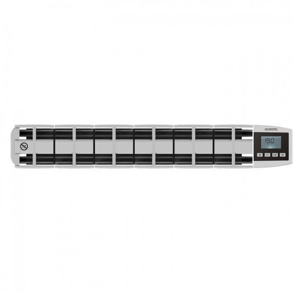 Oceanic 1500 Watts Rubis Radiateur Electrique Fixe A Inertie Seche - Ceramique - Blanc