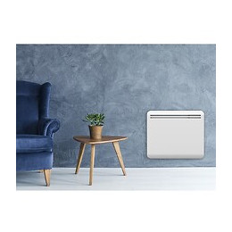 Radiateur À Inertie Céramique   Acier 1000w+film