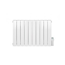 Radiateur Électrique À Inertie Fluide 1800w Deltacalor Telica Cintré Horizontal