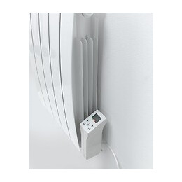 Radiateur Électrique À Inertie Fluide 1800w Deltacalor Telica Cintré Horizontal