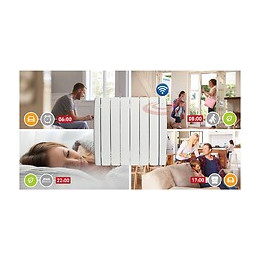 Radiateur Haverland Auto-programmable "wireless" - Tt14i - 1750w
