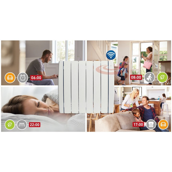 Radiateur Haverland Auto-programmable "wireless" - Tt14i - 1750w