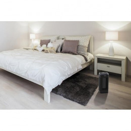 Radiateur Soufflant Ceramique - Noir - Thermostat Électronique - Minute Supra - Haito