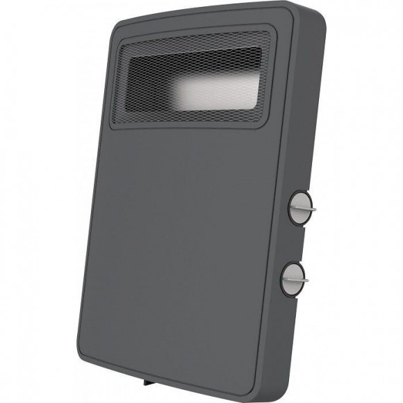 Radiateur Soufflant Mobile - Gris - 2 Allures - Thermostat - Ventilatio Supra - Etnogris