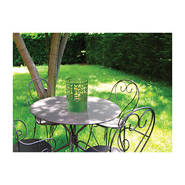 Cheminée Bioéthanol De Table Design De Forme Ronde Verte