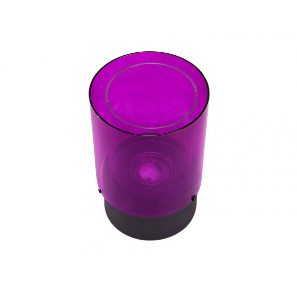 Cheminée Bio De Table Avec 2 Cristaux Cylindriques