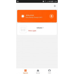 Cheminée Électrique "volcano Xxl" - Wifi Color Style