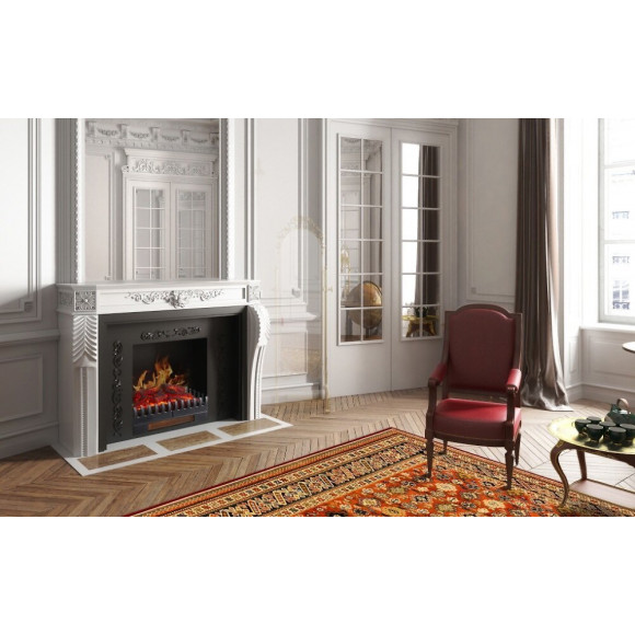 Foyer À Buches Avec Effet Flammes Et Chauffage