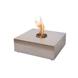 Cheminée Bio En Acier Inoxydable Idéale Pour L'intérieur Ou L'extérieur