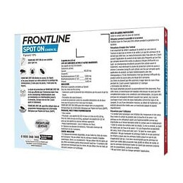 Frontline Spot On Chien 40-60kg - 4 Pipettes
