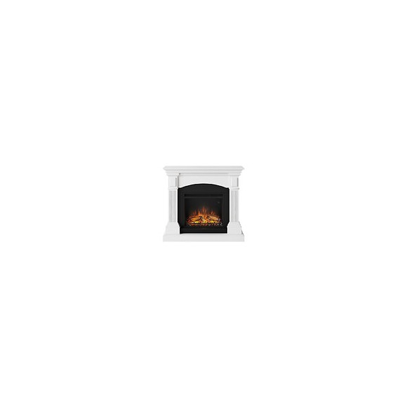 Cheminée Électrique Décorative "magna" Blanche - Powerflame