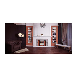 Cheminée Électrique 2000w Blanc - Vidrio Blanc