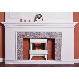 Cheminée Électrique 2000w Blanc - Vidrio Blanc