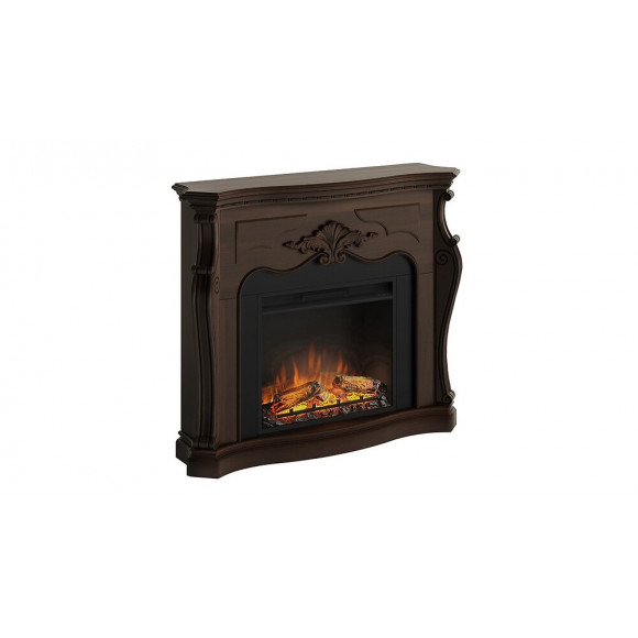 Cheminée Électrique Décorative "gala" Noyer Royal - Powerflame