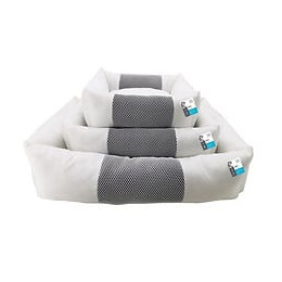 Nest Basket - M - Bleu Blanc