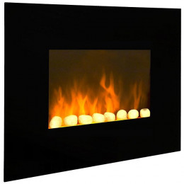 Cheminée Électrique 2000w Noir - Black Fire