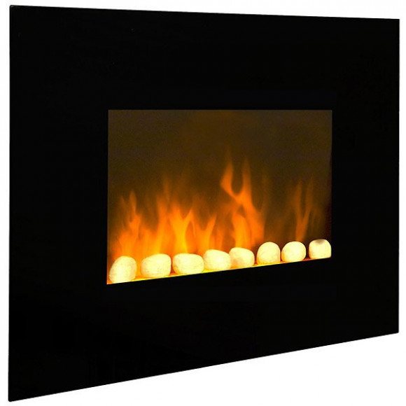 Cheminée Électrique 2000w Noir - Black Fire