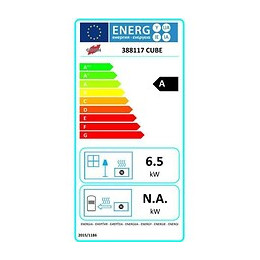 Poêle À Bois-le Cube-6,5 Kw-peint Anthracite  Godin - 388117