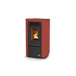 Poêle À Granulés Gacelay 2 6,3kw Céramique Bordeaux Godin - 490043bord
