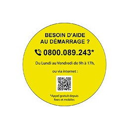 Poêle à gaz 4.1kW, GH741RM